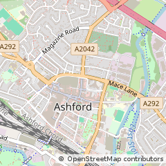Map of Ashford