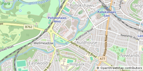 Map of Glasgow