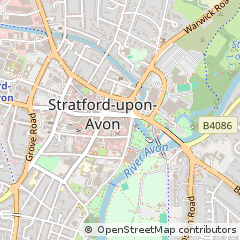 Map of Stratford-Upon-Avon