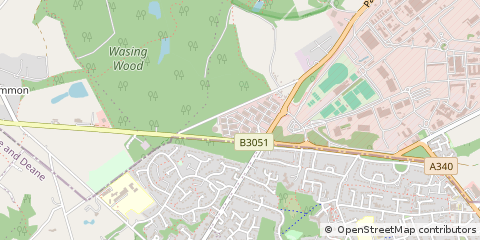 Map of Aldermaston, Reading