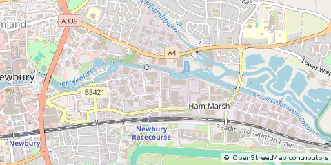 Map of Newbury