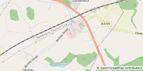Map of NR Frome, Somerset