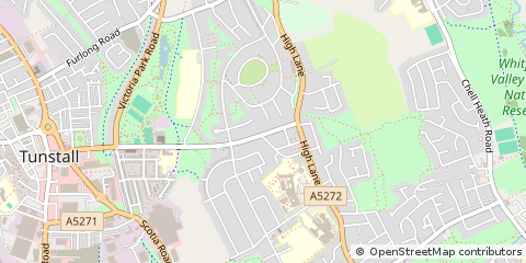 Map of Stoke-on-Trent