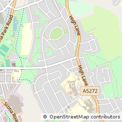 Map of Stoke-on-Trent