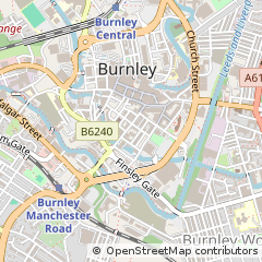 Map of Burnley