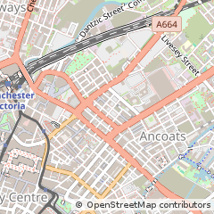 Map of Manchester