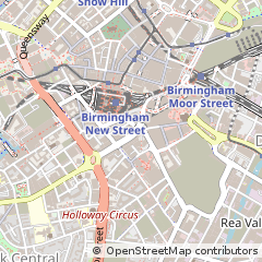 Map of Birmingham