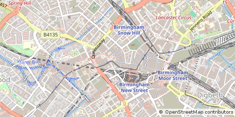 Map of Birmingham