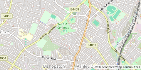 Map of Bristol