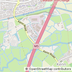 Map of Clevedon, North Somerset