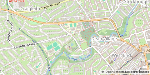 Map of Edinburgh