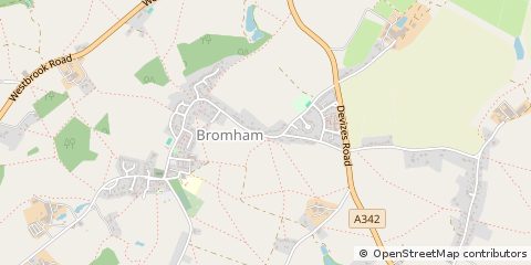 Map of Chippenham, Wilts