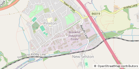 Map of Nottingham