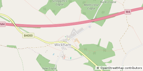 Map of Newbury