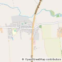 Map of Loughborough, Leicestershire