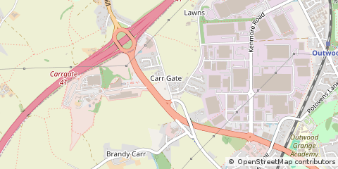 Map of Wakefield