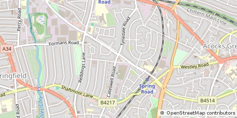 Map of Birmingham
