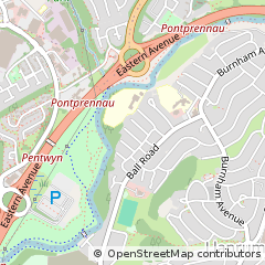 Map of Cardiff