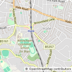 Map of Altrincham