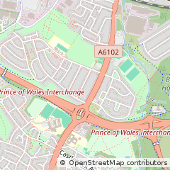 Map of Sheffield