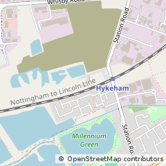 Map of Lincoln