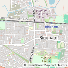 Map of Nottingham