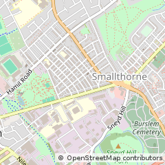 Map of Stoke-on-Trent