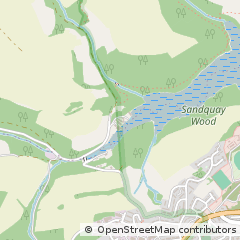 Map of Dartmouth, Devon
