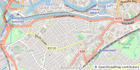Map of Bristol