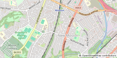 Map of Manchester