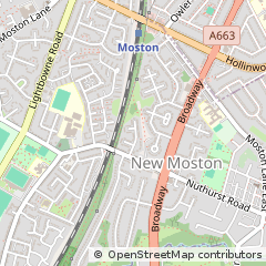 Map of Manchester