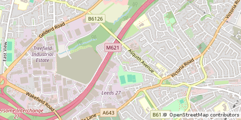 Map of Leeds