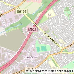 Map of Leeds