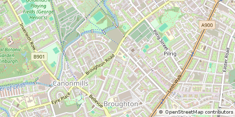 Map of Edinburgh