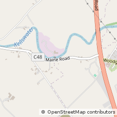 Map of Ballymena, Co. Antrim