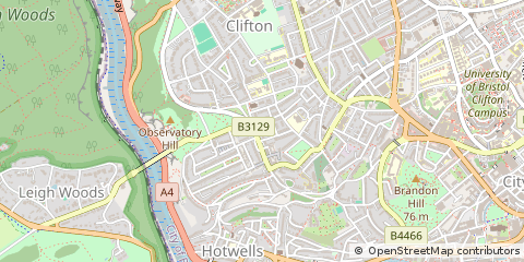 Map of Bristol