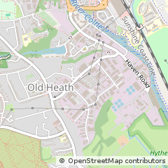 Map of Colchester, Essex
