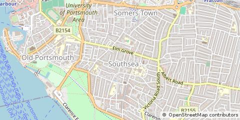Map of Southsea