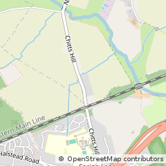 Map of Colchester, Essex