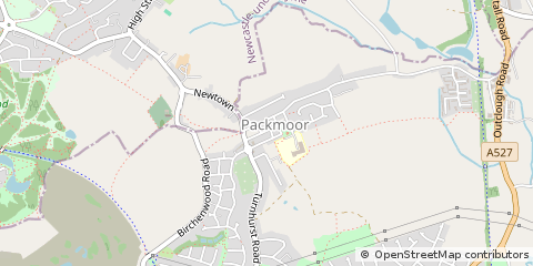Map of Stoke-on-Trent