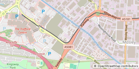 Map of Manchester