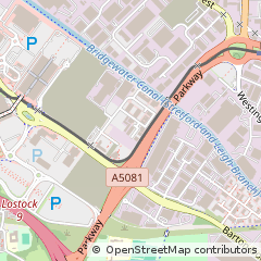 Map of Manchester