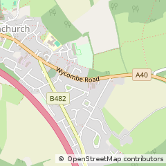 Map of High Wycombe