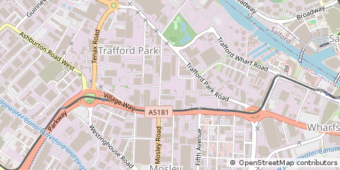 Map of Manchester