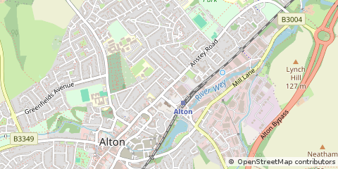 Map of Alton