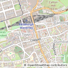 Map of Edinburgh