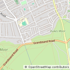 Map of Newcastle Upon Tyne, Tyne and Wear