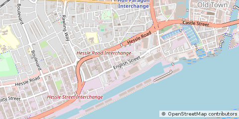 Map of Hull