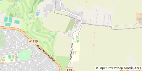 Map of Southend-on-SEA, Essex