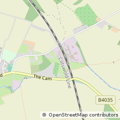 Map of Chipping Campden, Gloucestershire